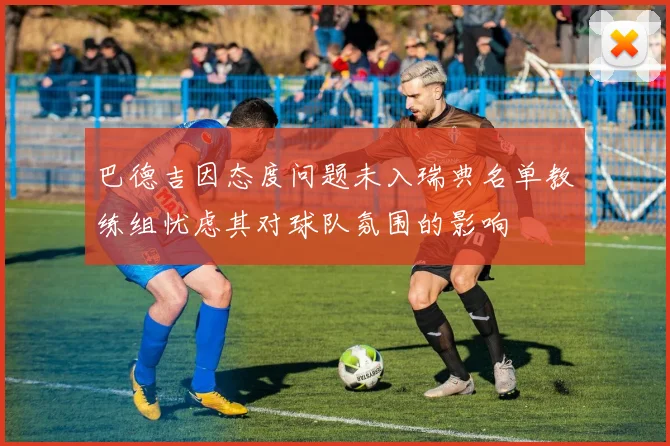 巴德吉因态度问题未入瑞典名单教练组忧虑其对球队氛围的影响