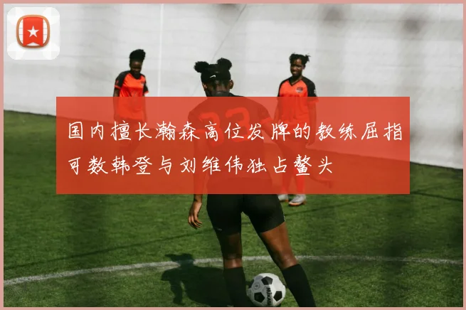 国内擅长瀚森高位发牌的教练屈指可数韩登与刘维伟独占鳌头
